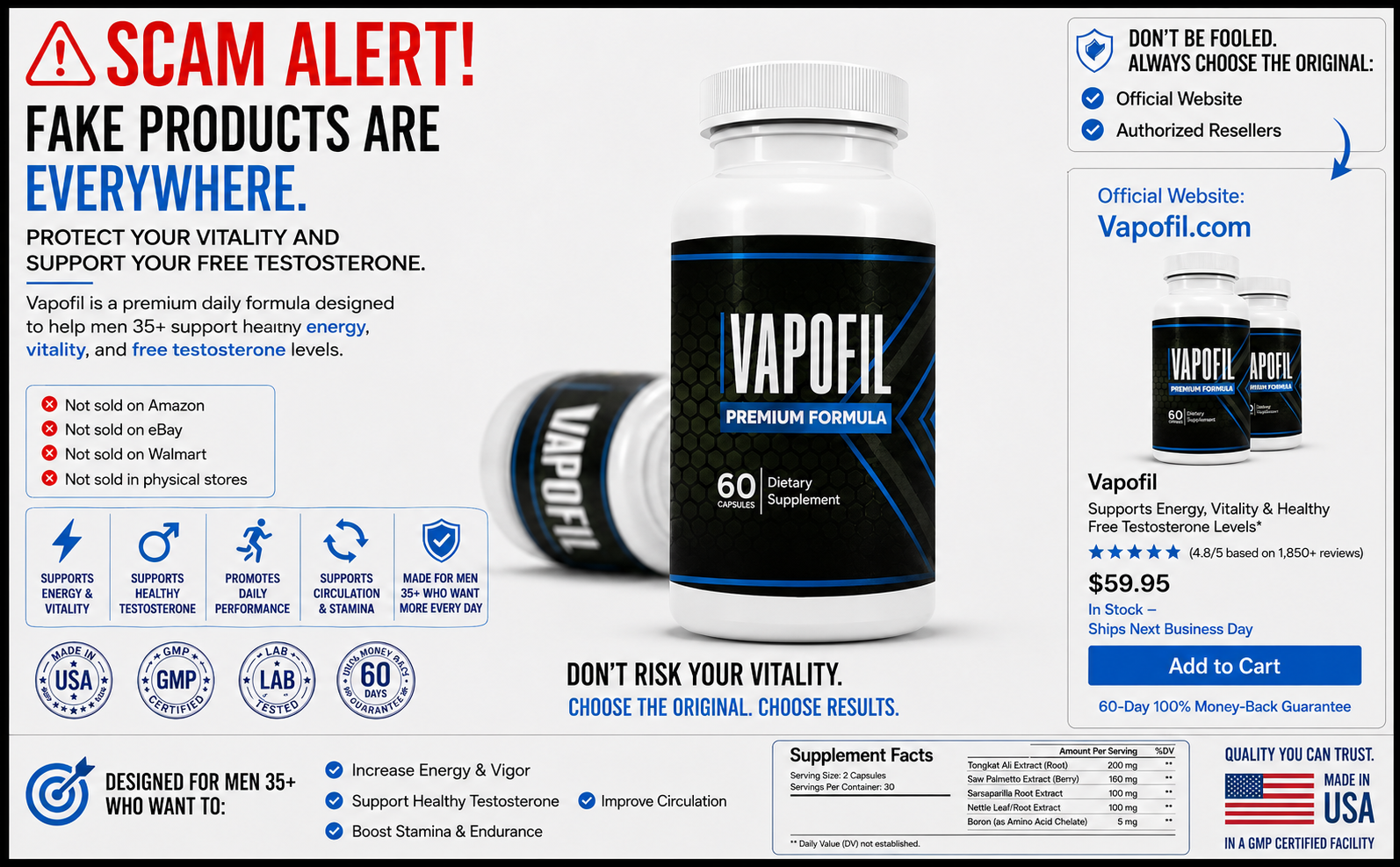 Vapofil scam alert warning