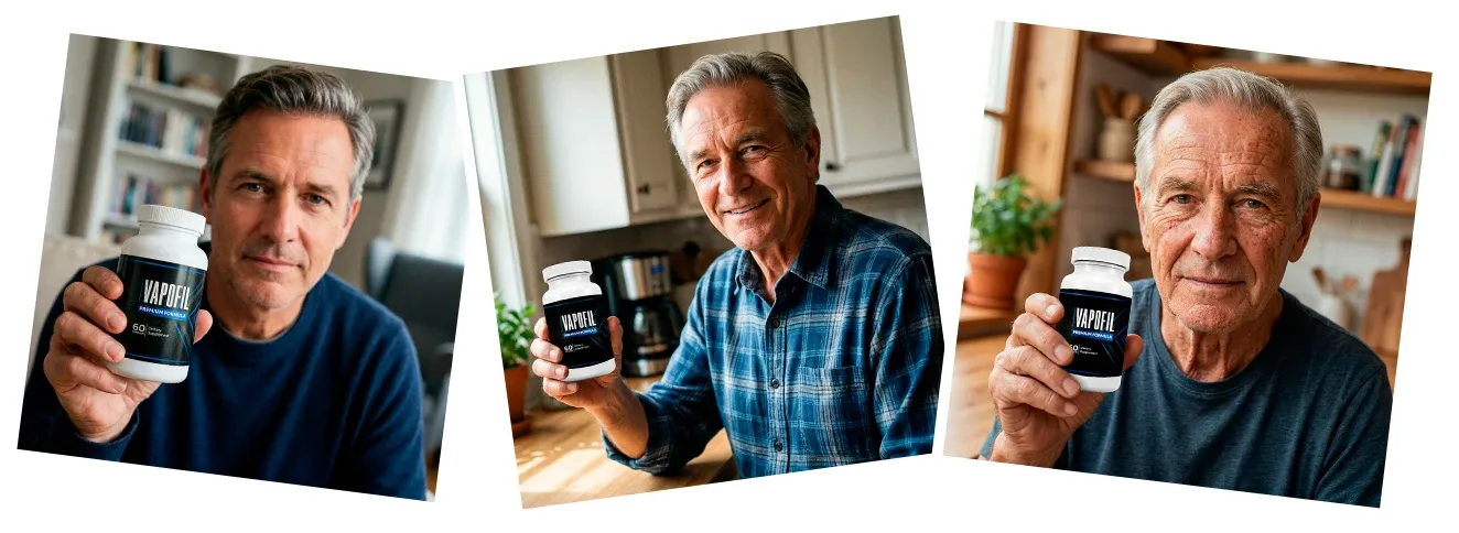 Daniel R. holding his Vapofil bottle