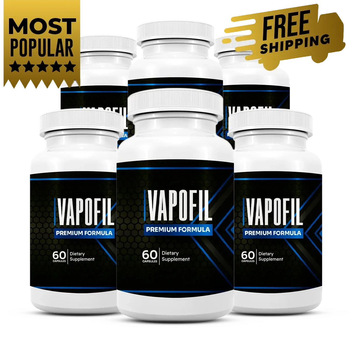 Vapofil 6 bottles pack with discount